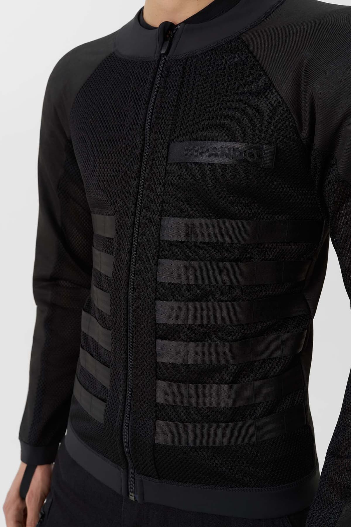 COMMANDO UH BLACK Men's Light-Weight Motorcycle Jacket - view 5 of 7